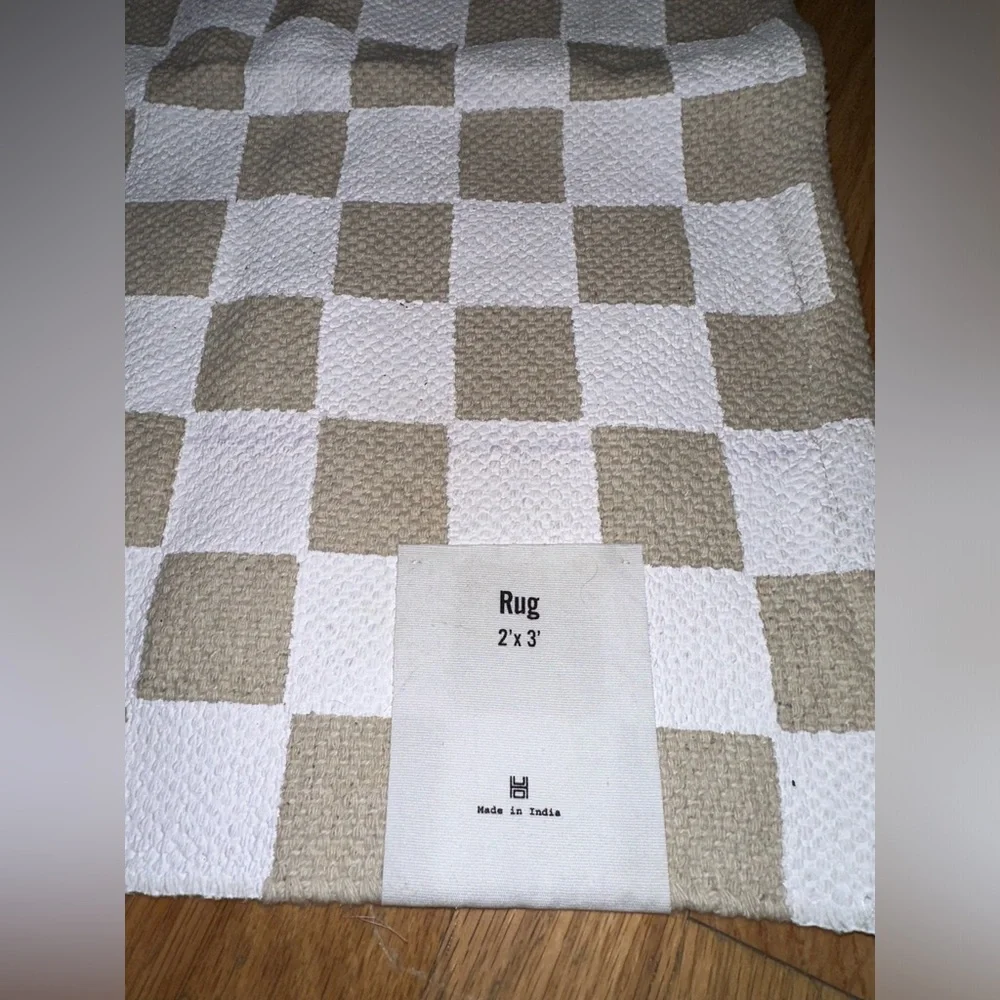 Urban Outfitters Checkered Rug
